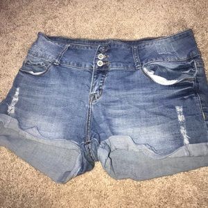 jean shorts